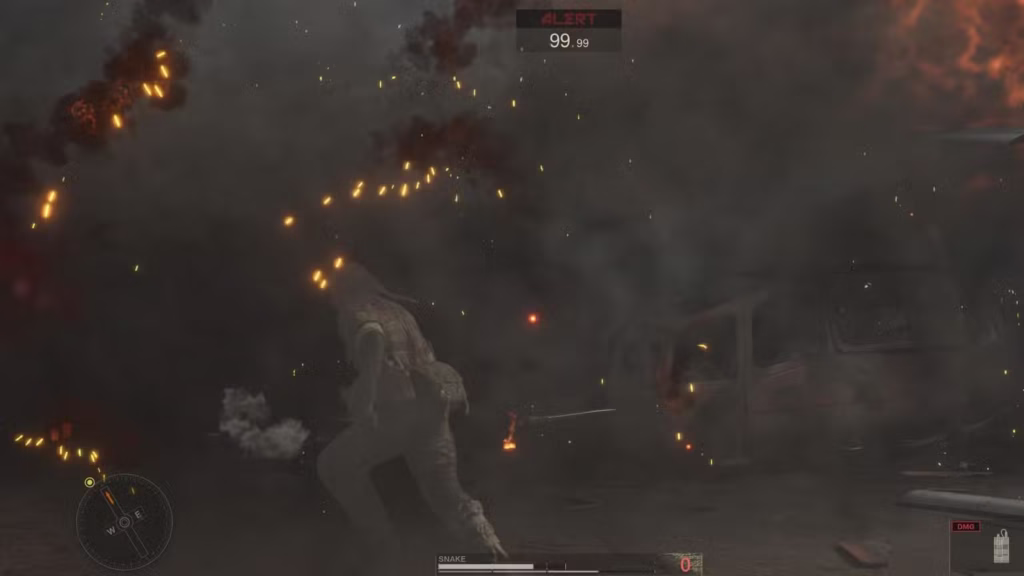 Fire Support Radio Frequences in Metal Gear Solid Delta: Snake Eater