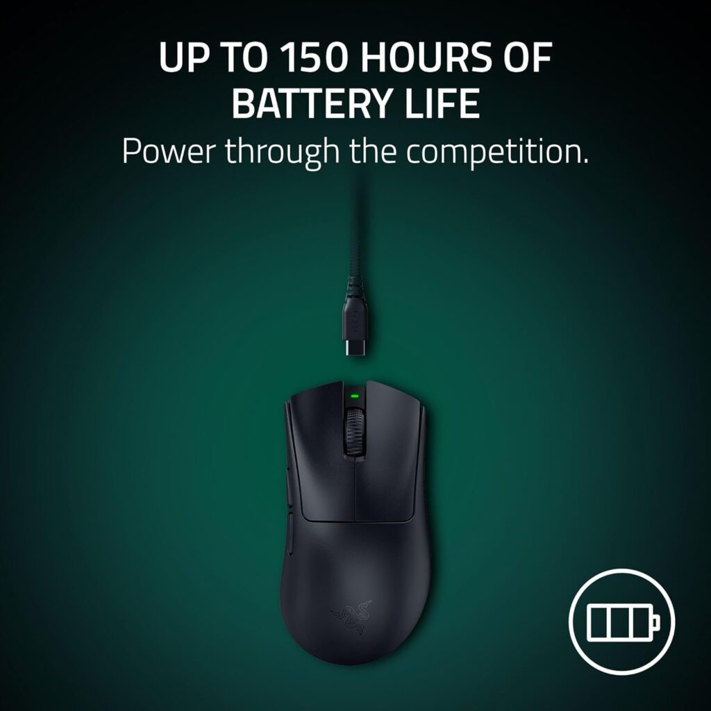Razer DeathAdder V4 Pro Connectivity & Battery Life