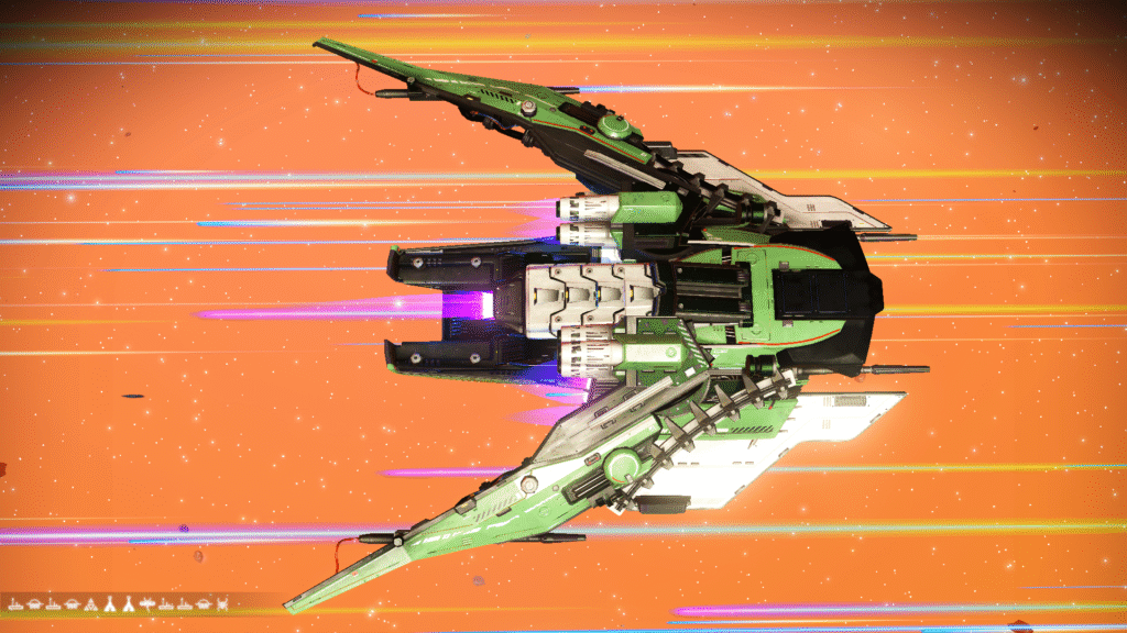 No Man’s Sky Sentinel Ship #4: The S-Class Green World Treasure