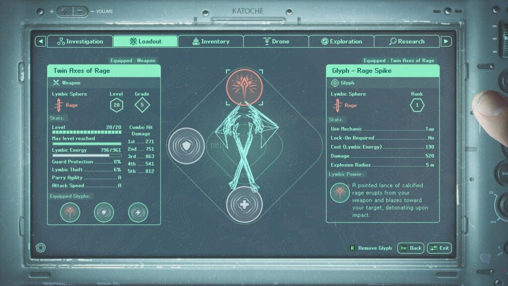 Hell Is Us How to Equip Glyphs