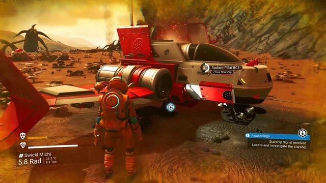 No Man’s Sky Your First Starship