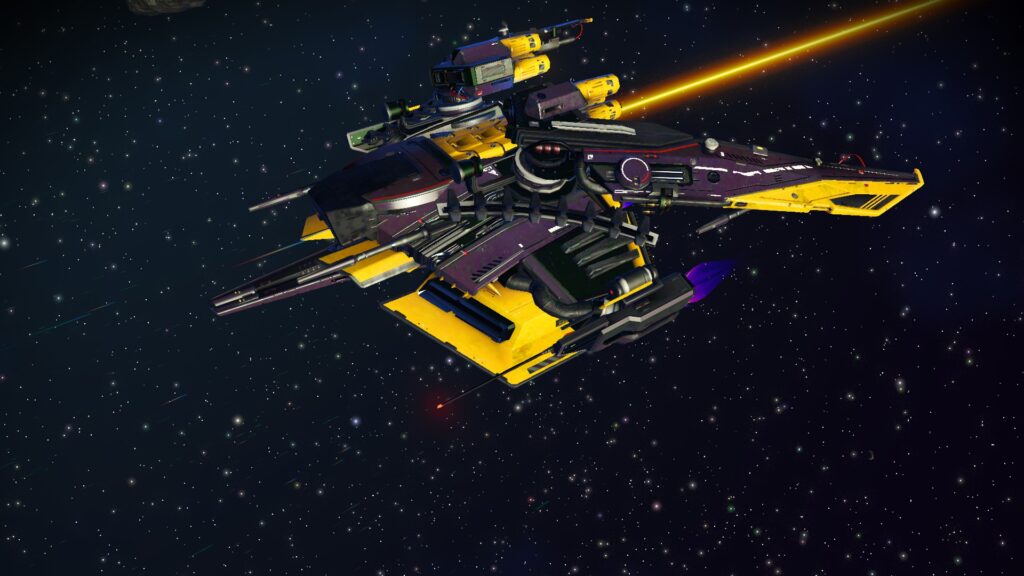 No Man’s Sky Sentinel Ship #2: The Yellow and Black Find