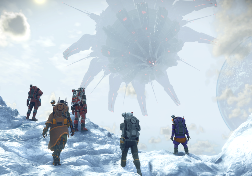 No Man's Sky Launches The Swarm Update, Adds Mysterious Death Star Like Construct to the Game