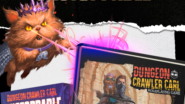 The Dungeon Crawler Carl RPG Core Rulebook and Miniatures Are Up for Preorder at Amazon